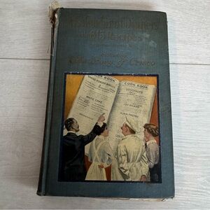 Vintage A Calendar of Dinners The Story of Crisco Cook Book 1900s